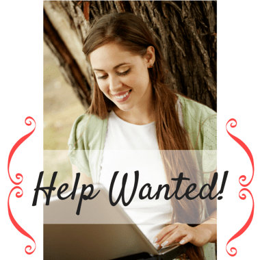 Help Wanted!