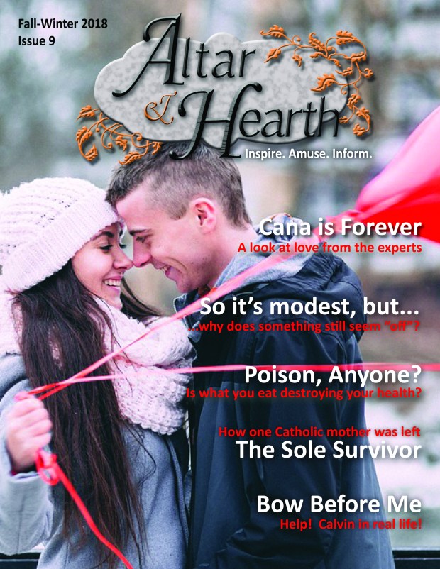 Altar &amp; Hearth Issue 9 Fall-Winter 2018 Cover
